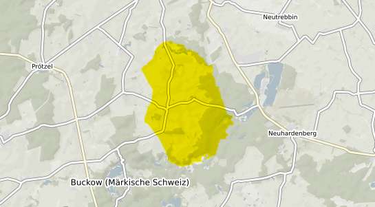 Immobilienpreisekarte Maerkische Hoehe